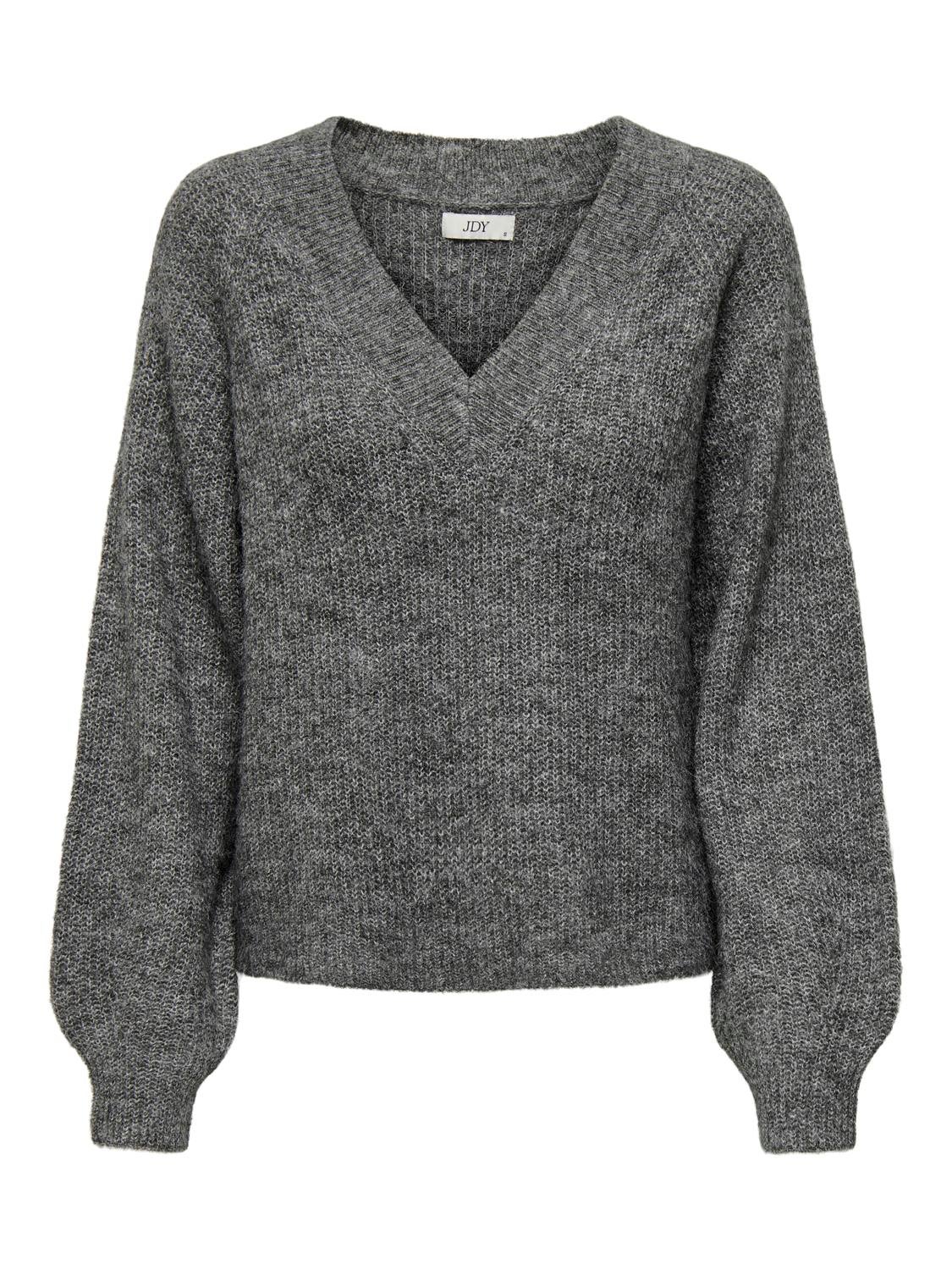JDYINGEBORG Pullover Dark Grey Melange