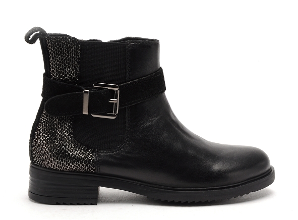 Bopy boots bottine enfant destina noir