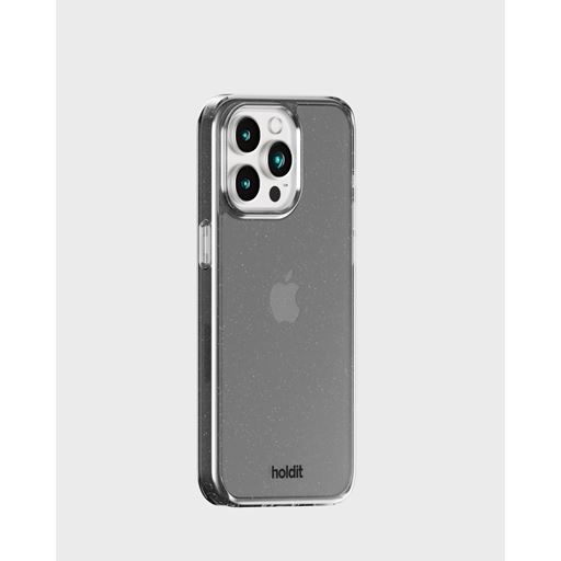 holdit Iphone 15Pro Glitter Cover, Black