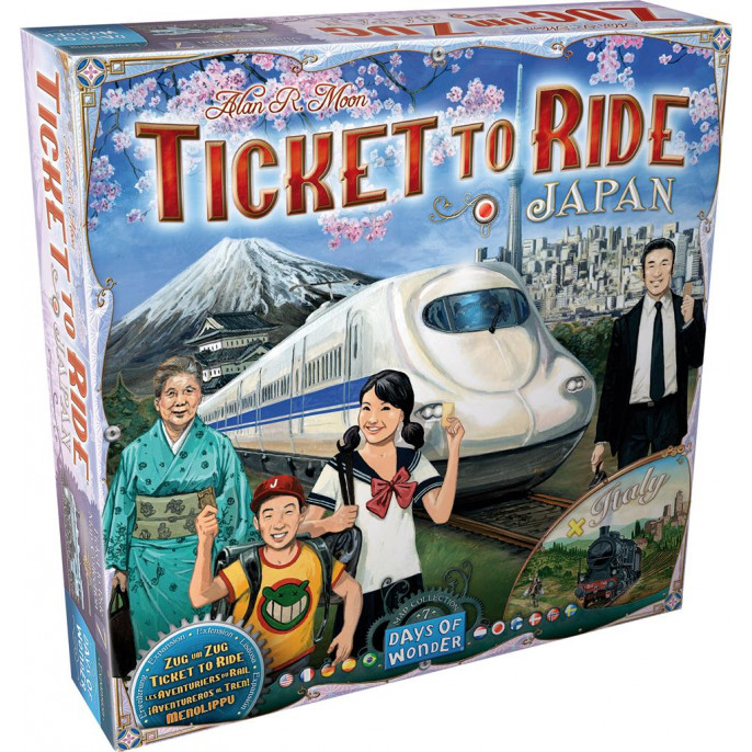 Les Aventuriers du Rail : Italie  et  Japon