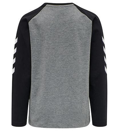Hummel Pullover - hmlBOX - Schwarz/Grau