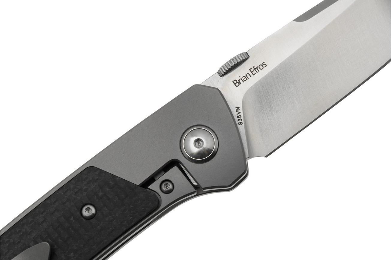 Böker Plus Conductor 01BO514, S35VN, Carbon Fiber, zakmes, Brian Efros design