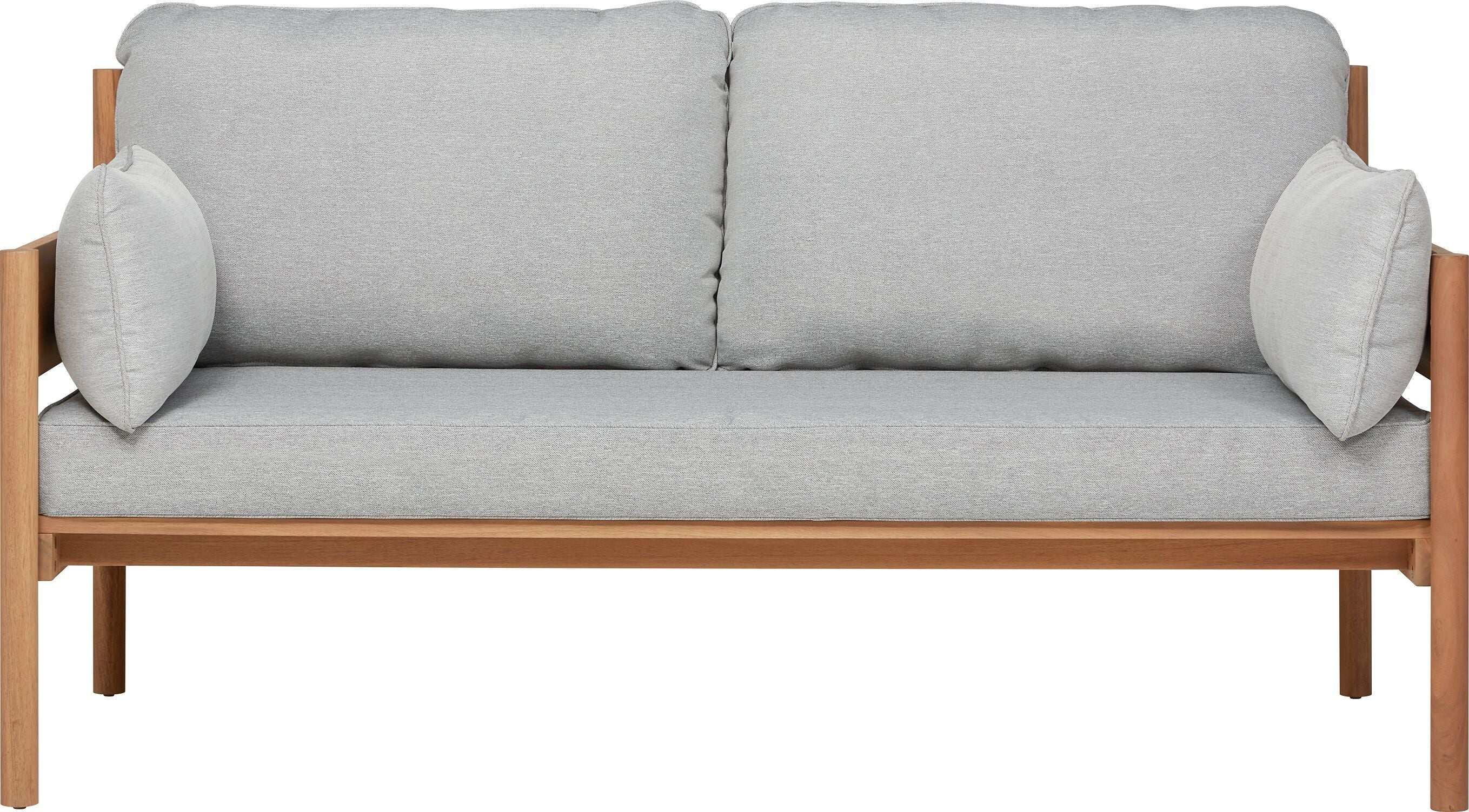SANTA CRUZ Loungesofa - Grau / B: 152.0 cm x T: 79.0 cm x H: 75.0 cm