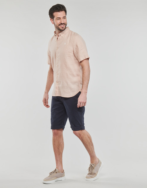 Timberland - SS MILL RIVER LINEN SHIRT SLIM - Rose