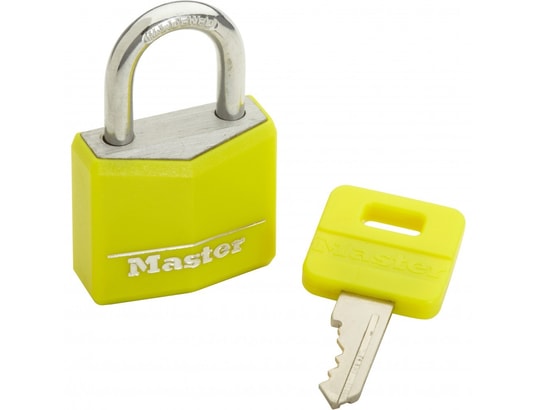 MASTERLOCK - Cadenas intelligent Cadenas à clé master lock aluminium, l.30 mm