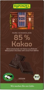 Rapunzel Bitterschokolade 85% Kakao