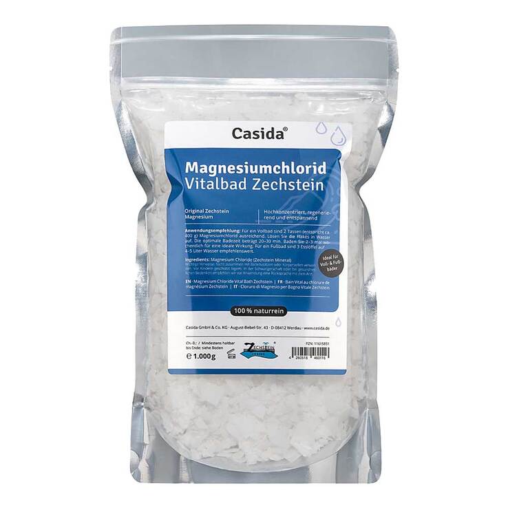 Magnesiumchlorid Vitalbad Zechstein, 1 kg