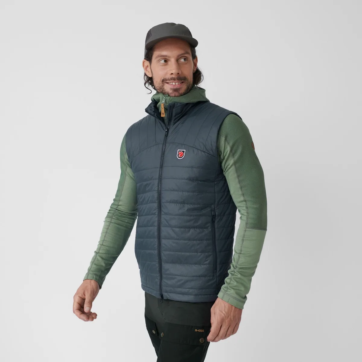Fjällräven Men's Expedition X-Lätt Vest Green