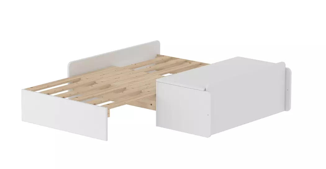 Sofabett-Matratze White 90x200 cm
