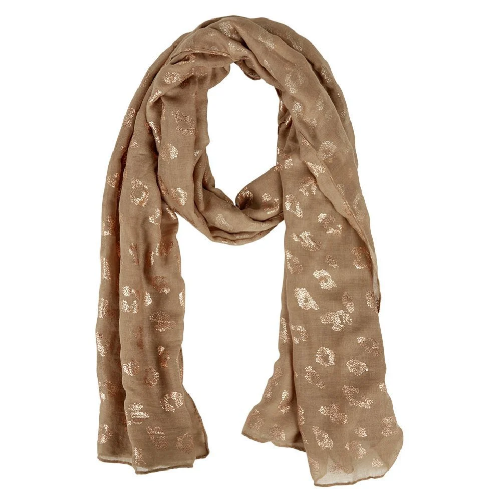 Foulard imprimé léopard