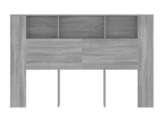 Armoire de tête de lit Sonoma gris 160x18,5x104,5 cm