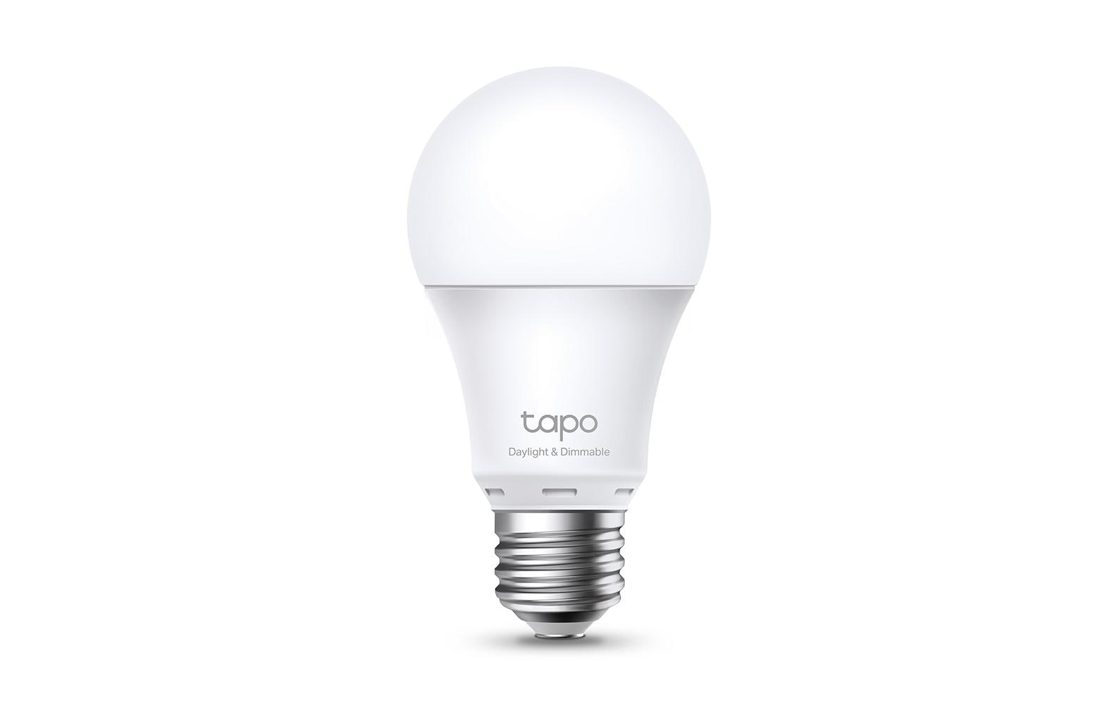 Leuchtmittel Tapo L520E 1 StückTapo Smart WLAN Glühbirne, Tageslicht, dimmbar