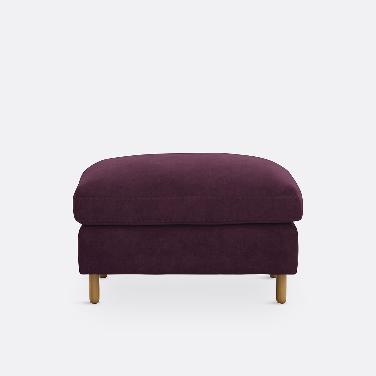 LA REDOUTE INTERIEURS<br>Puffe em veludo, Lomeo