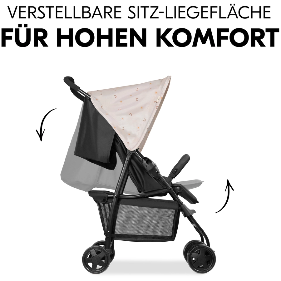 hauck Buggy Sport Pooh Rainbow Beige