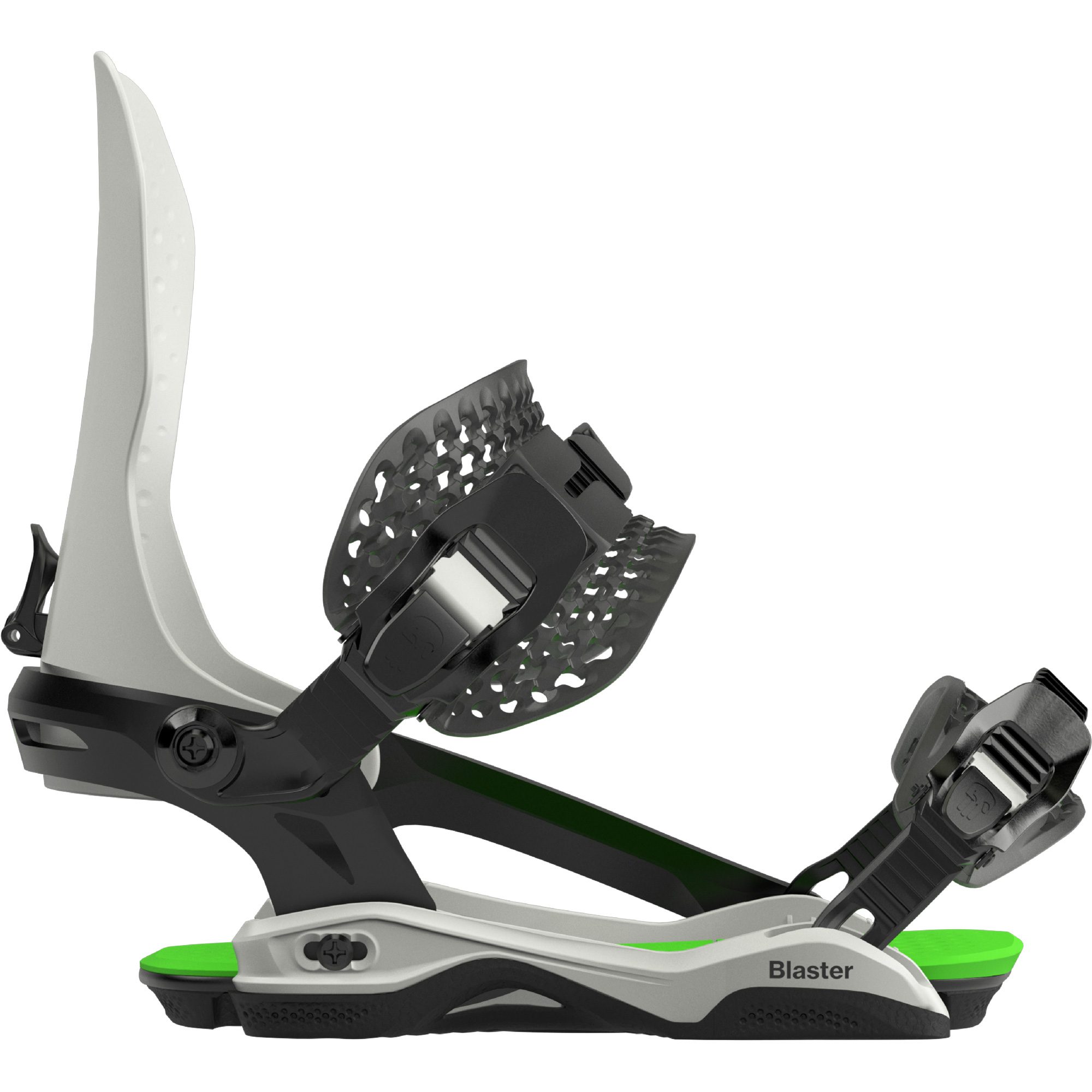 Bataleon Blaster AsymWrap 23/24 Snowboardbindung Herren glacier gray