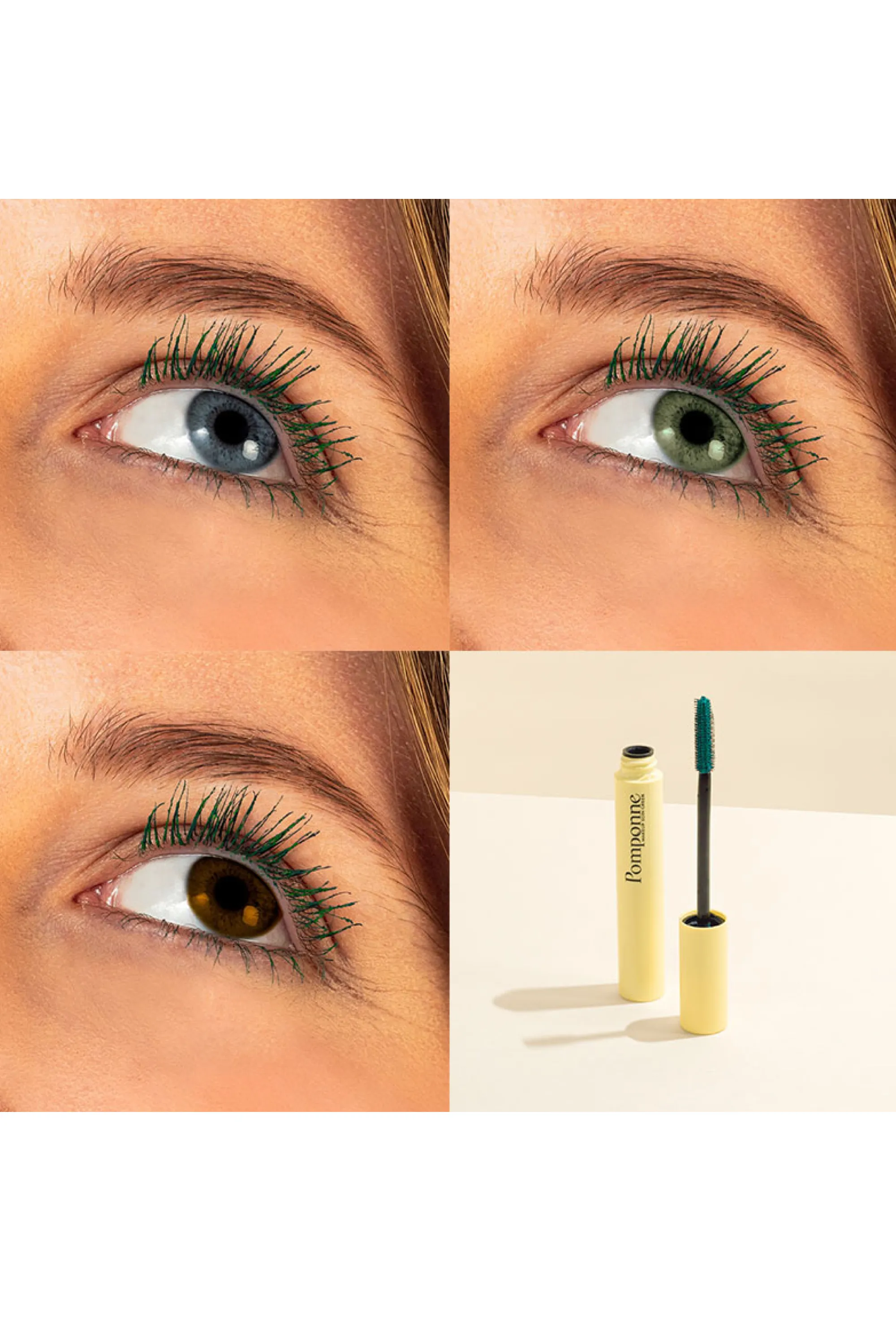 Pomponne Mascara coloré naturel booster de cils-8 ml