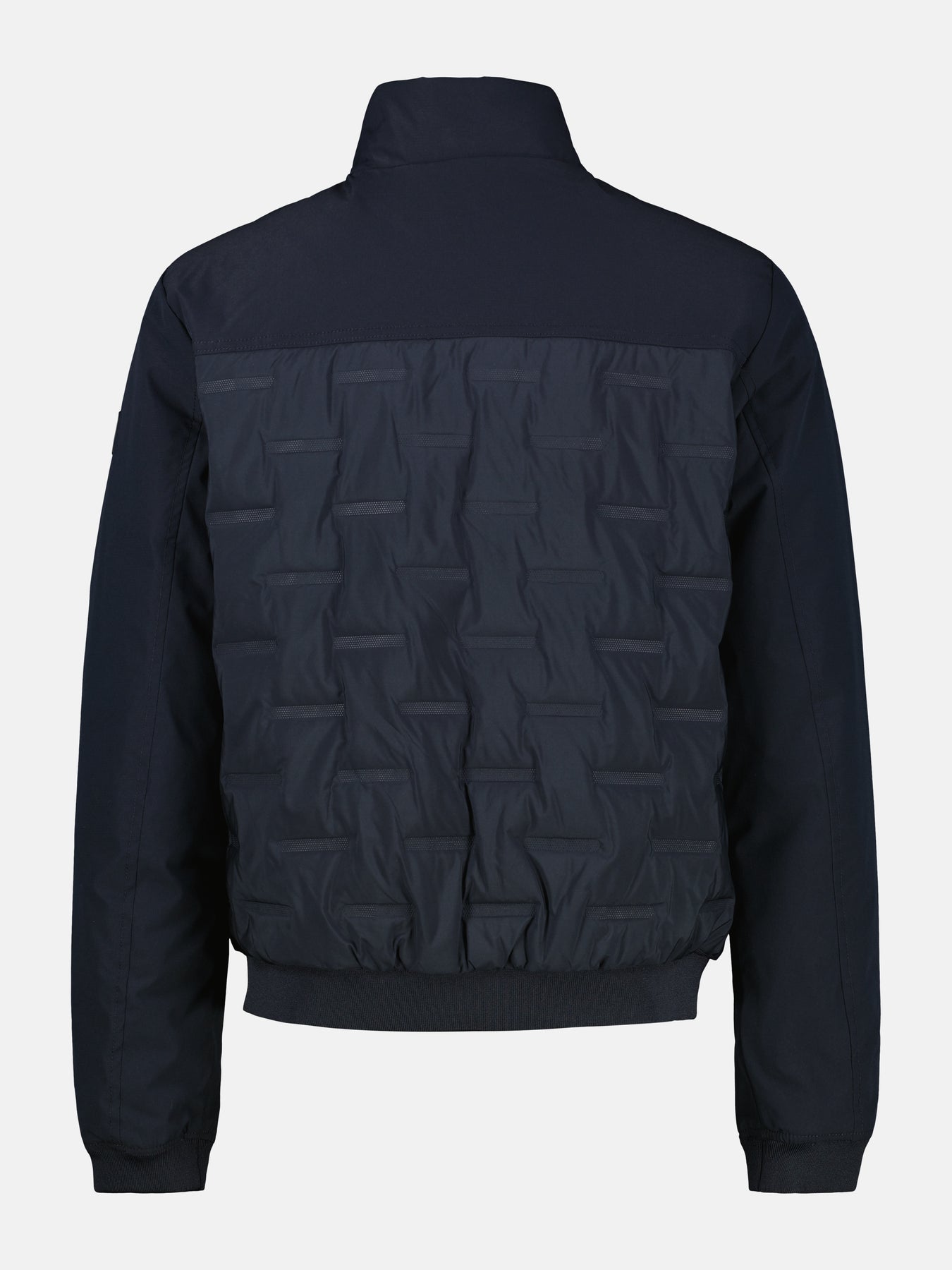 Sportiver Blouson in Struktur-Steppdesign