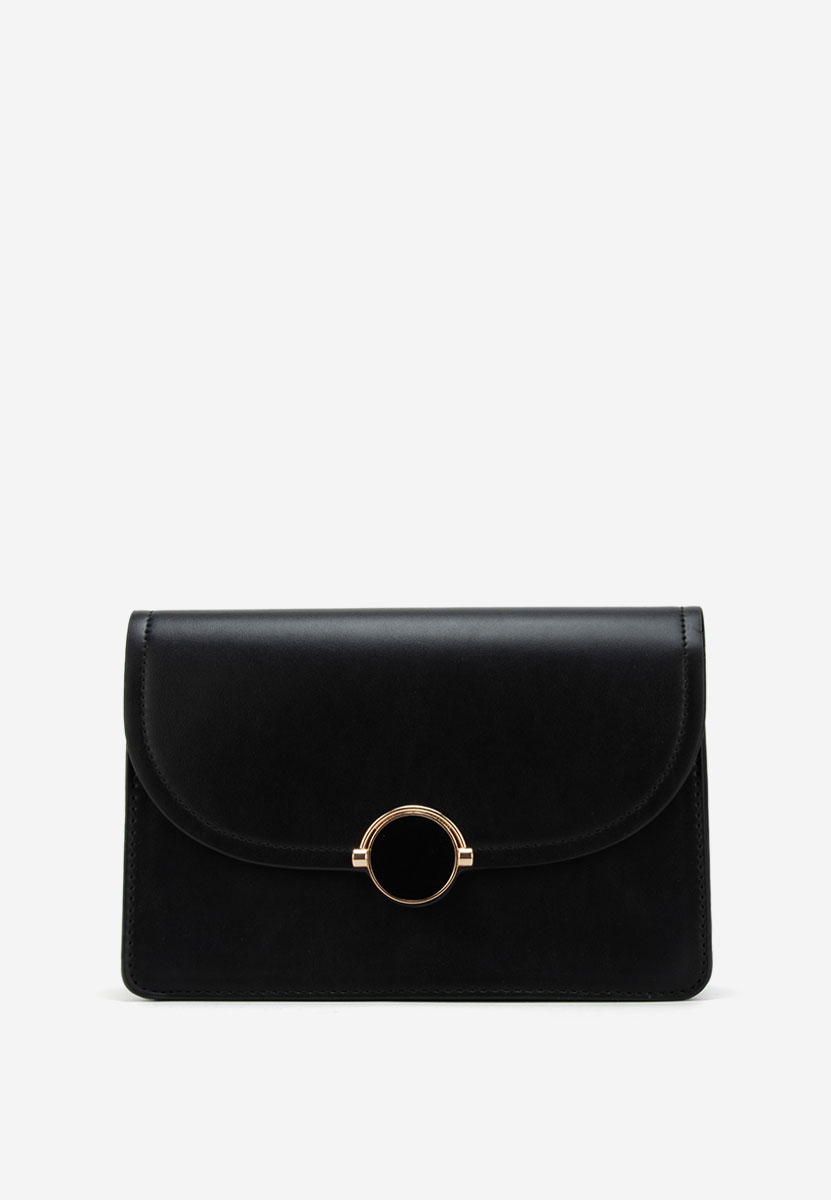 Sac bandoulière femme noire Doinea
