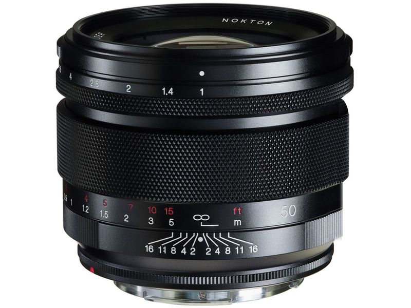 Voigtländer Festbrennweite 50mm F/1 Nokton asph. – Canon RF Standardobjektiv mit extrem hoher Lichtstärke und manuellem Fokus