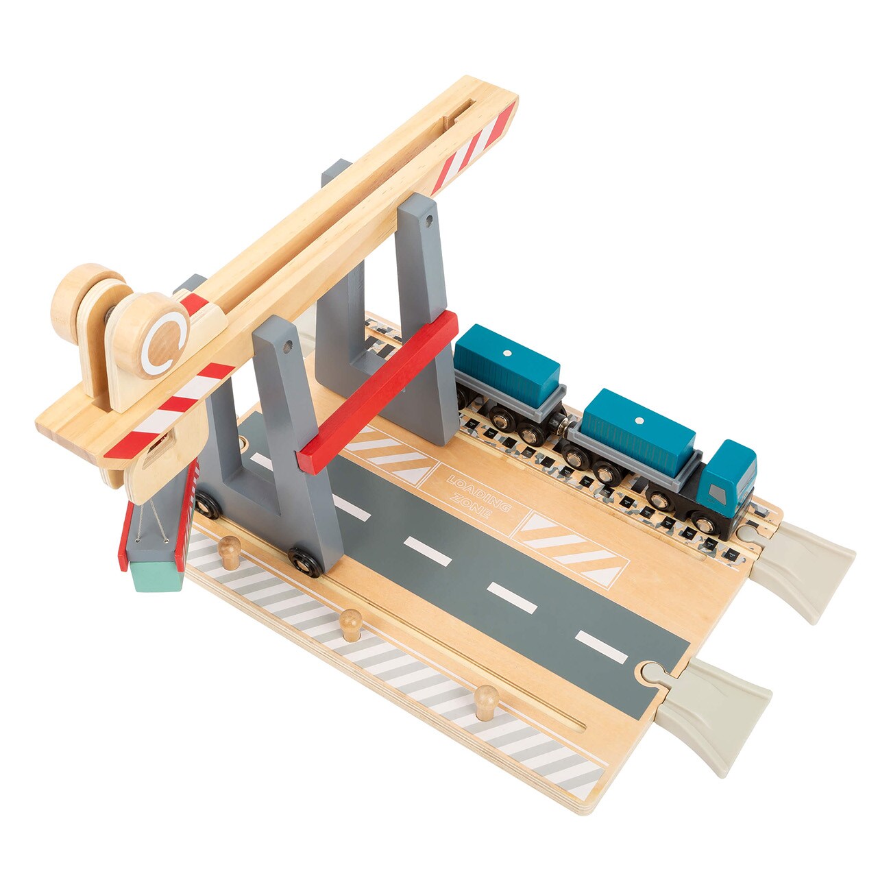 Smallfoot Container Terminal 11378 Mehrfarbig Spiel-Parkhaus