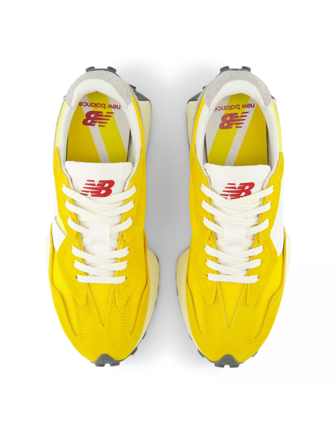 new balance Sneakers Femme 327 Jaune Daim