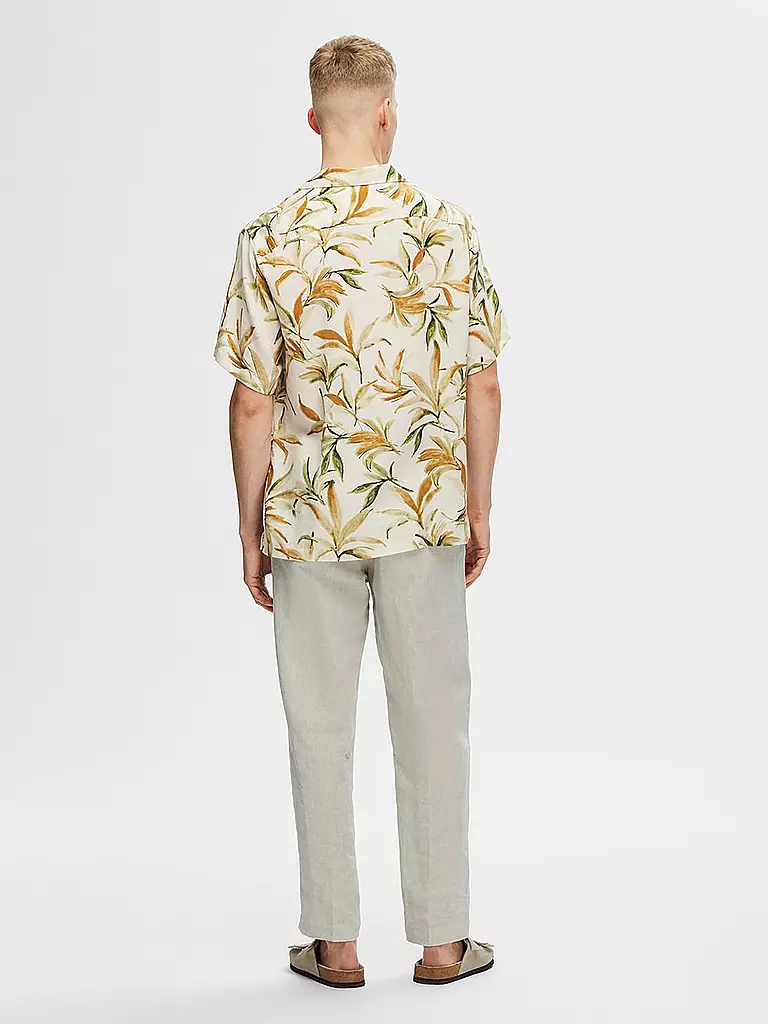 SELECTED Hemd Regular Fit SLHREG-NOA beige