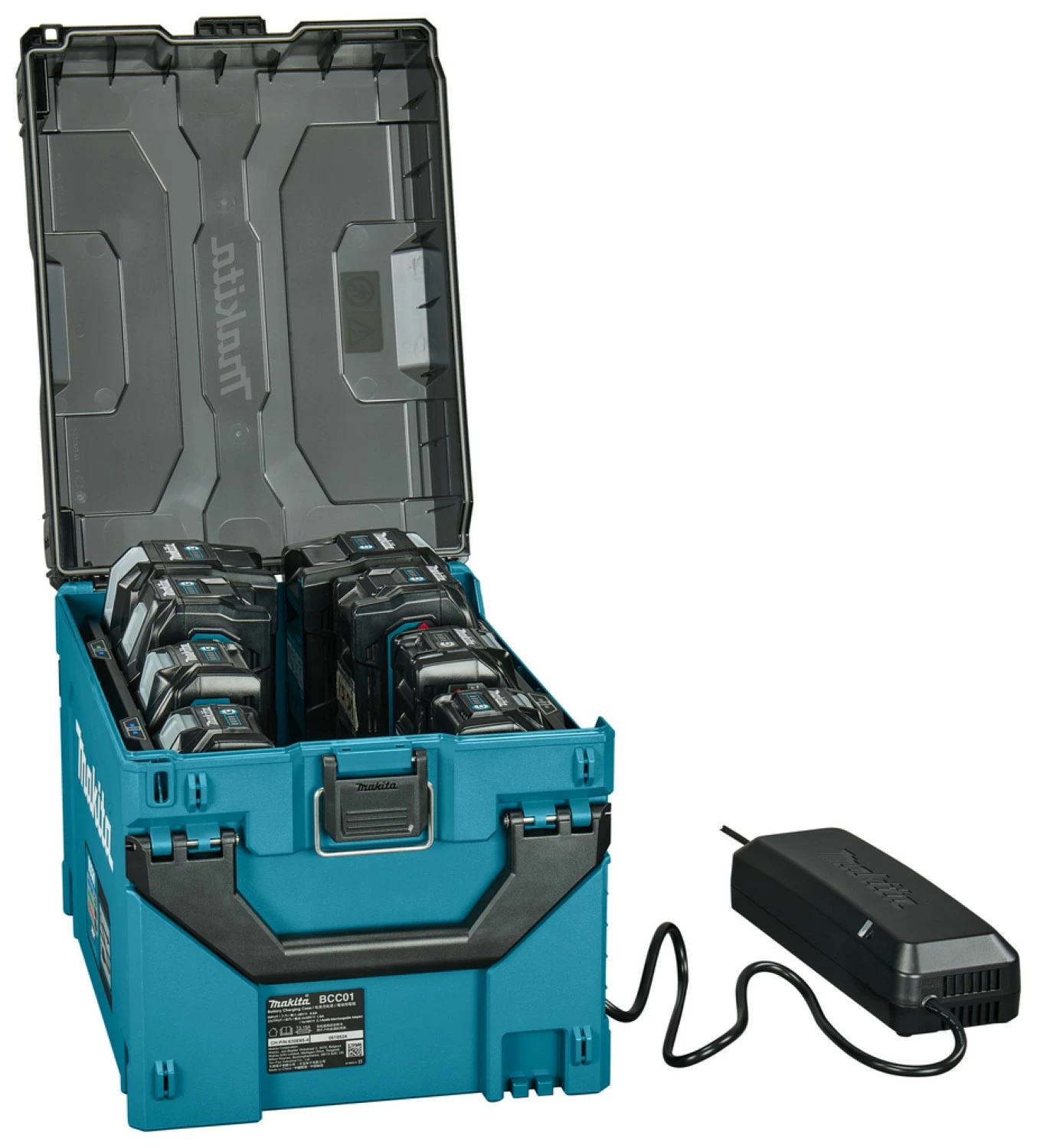 Makita BC001 XGT Oplaadbox voor max 8 accu's (t/m BL4080F)