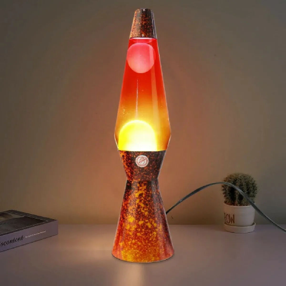 Magneticland Lampe à Lave Volcano