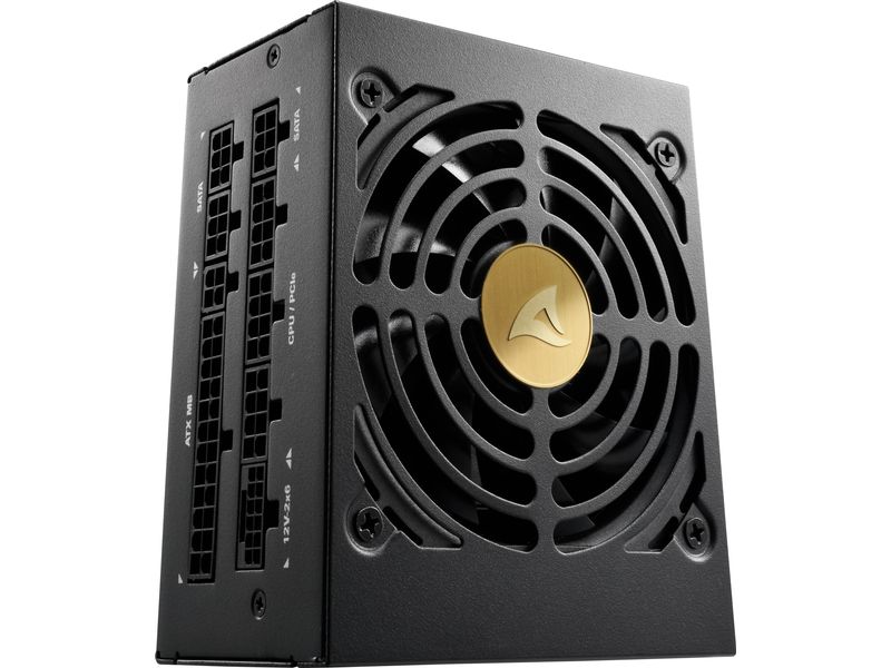 Sharkoon Netzteil Rebel P20 Platinum SFX 850 W Sharkoon Rebel P20 SFX Netzteil 850 W 24-pin ATX Schwarz