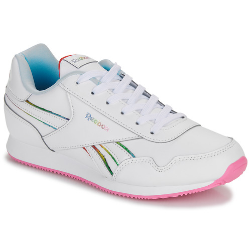 Reebok Classic - REEBOK ROYAL CL JOG 3.0 1V - Blanc / Bleu / Rouge