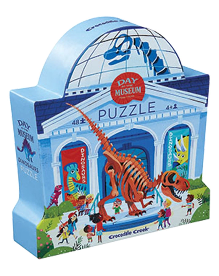 Puzzle DAY AT THE MUSEUM - DINOSAUR 48-teilig