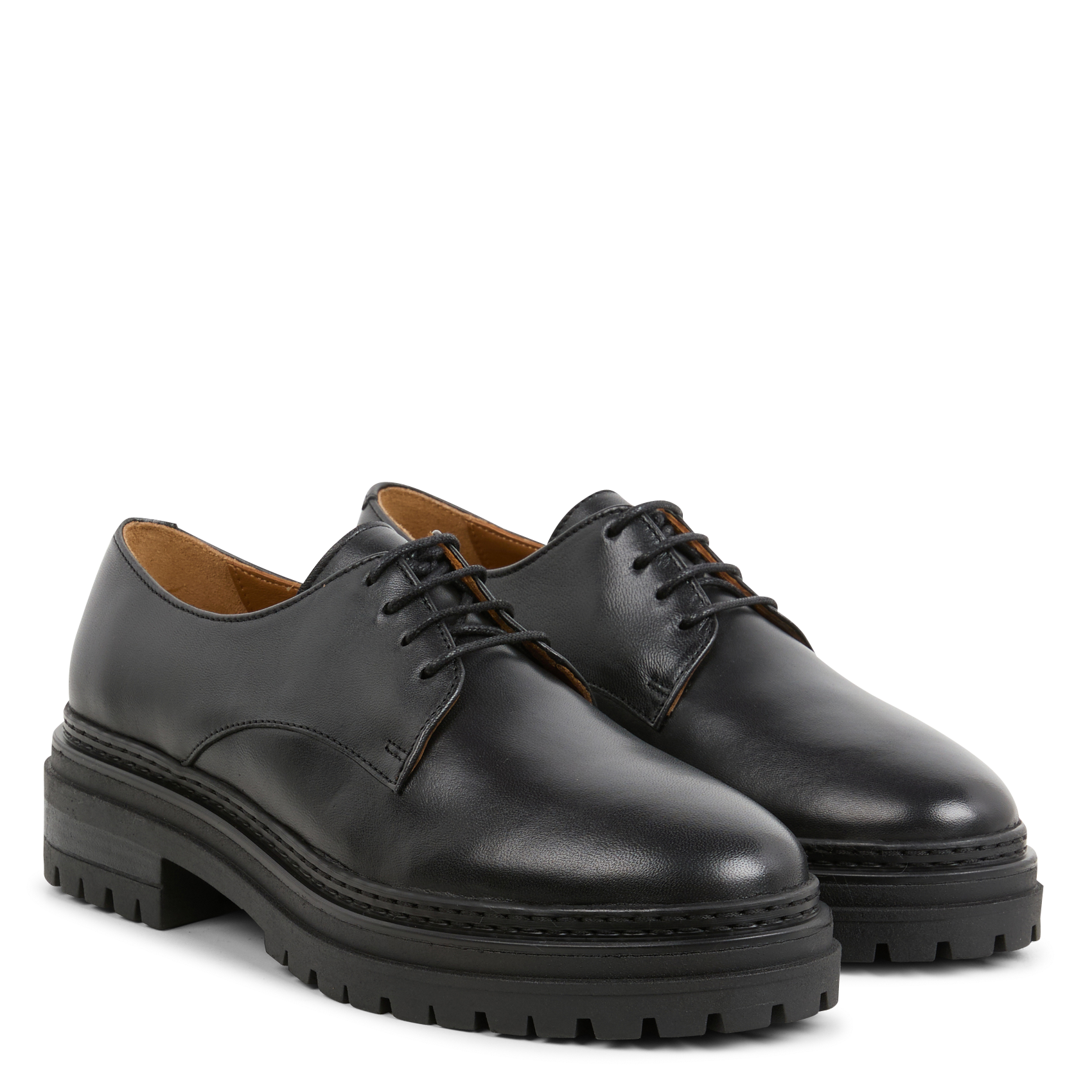 DASHA - Derbies en cuir| Noir