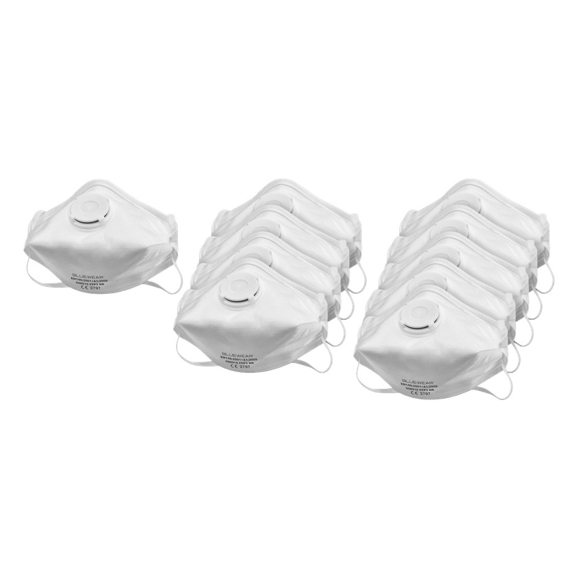 Støvfiltermasker 10-pk FFP3