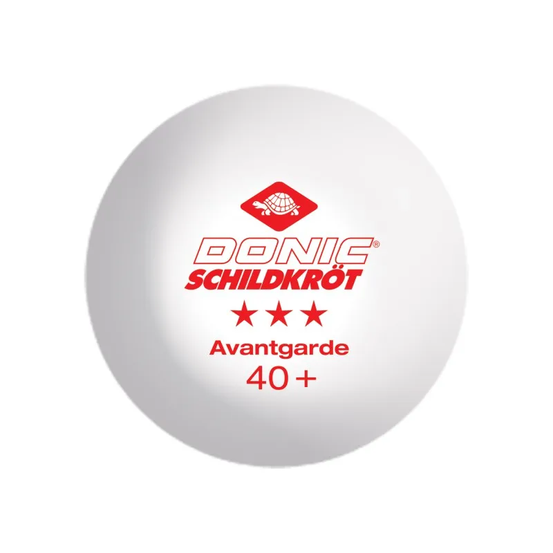 Donic Schildkröt Exclusive ball 40+ 3-star, 3pcs White