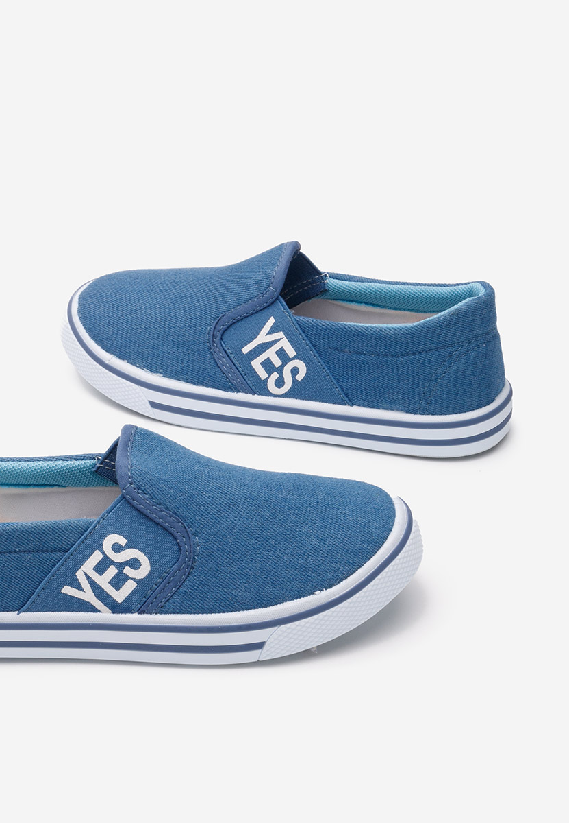 Espadrilles pour enfants bleus Savior