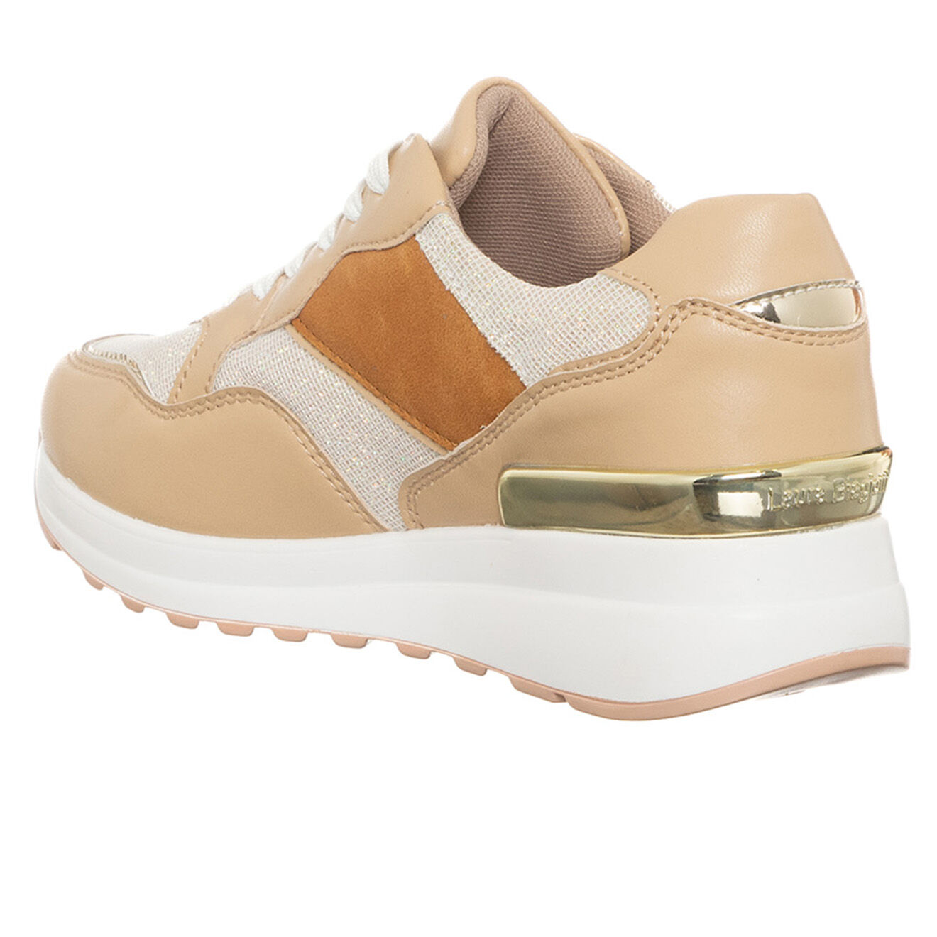 Laura Biagiotti Sneakers Lona beige/écru