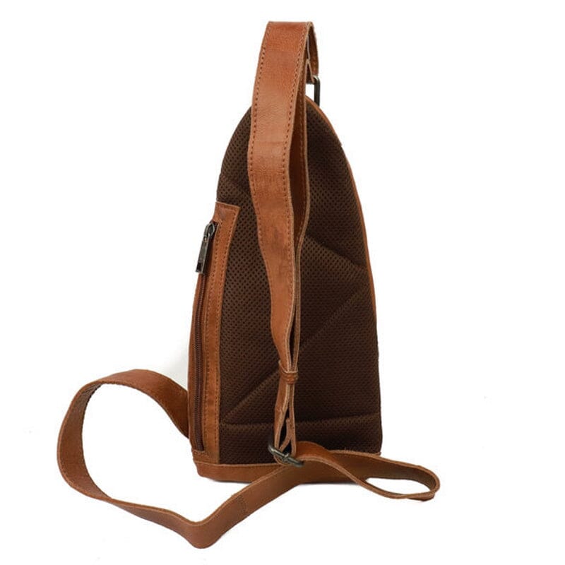 Bear Design Crossbody Tas Nolani Cognac