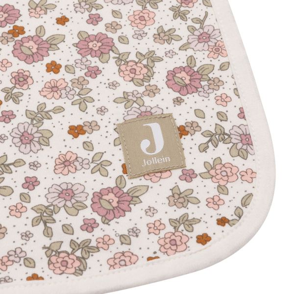 Jollein Retro Flowers Wiegdeken - Jersey