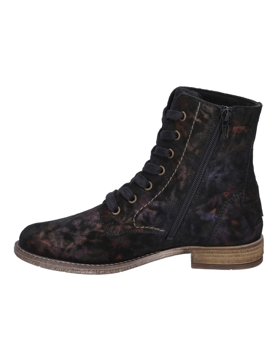 Stiefelette Sienna 82, viola-kombi
