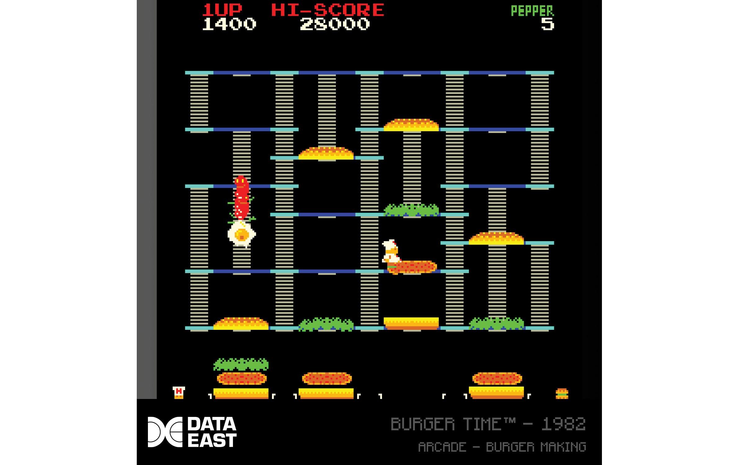 Evercade Data East Arcade Cartridge 1Nostalgische Retro-Spiele