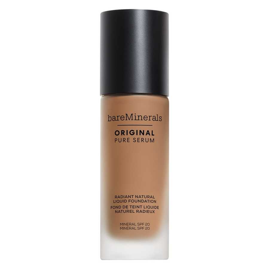 bareMinerals Pure Serum Liquid Foundation Medium Deep Neutral 4 30ml