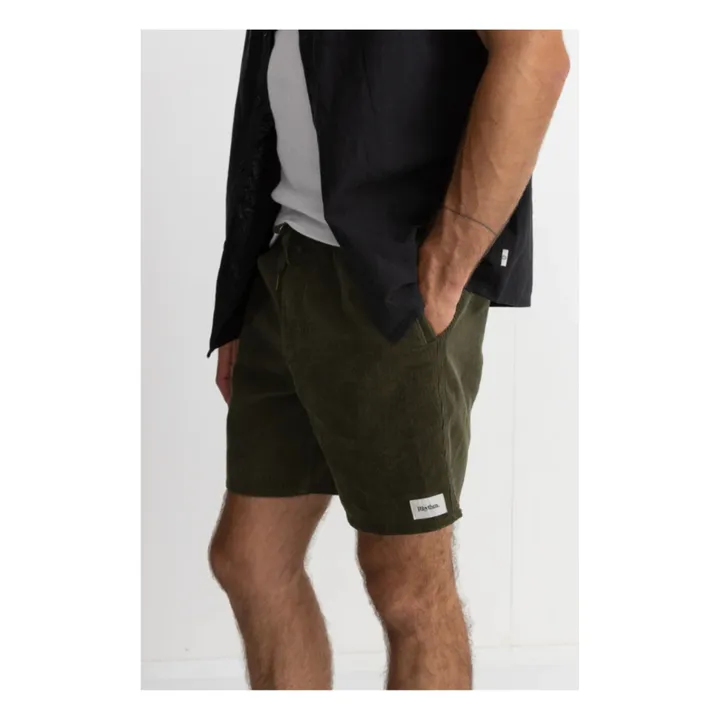 Rhythm Short Classic Velours | Vert