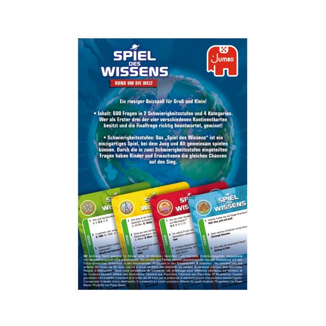 Spiel des Wissens - Rund um die Welt - Kartenspiel