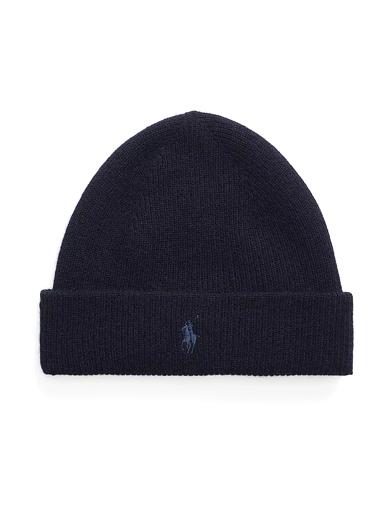 POLO RALPH LAUREN Kaschmirmütze - Haube  dunkelblau