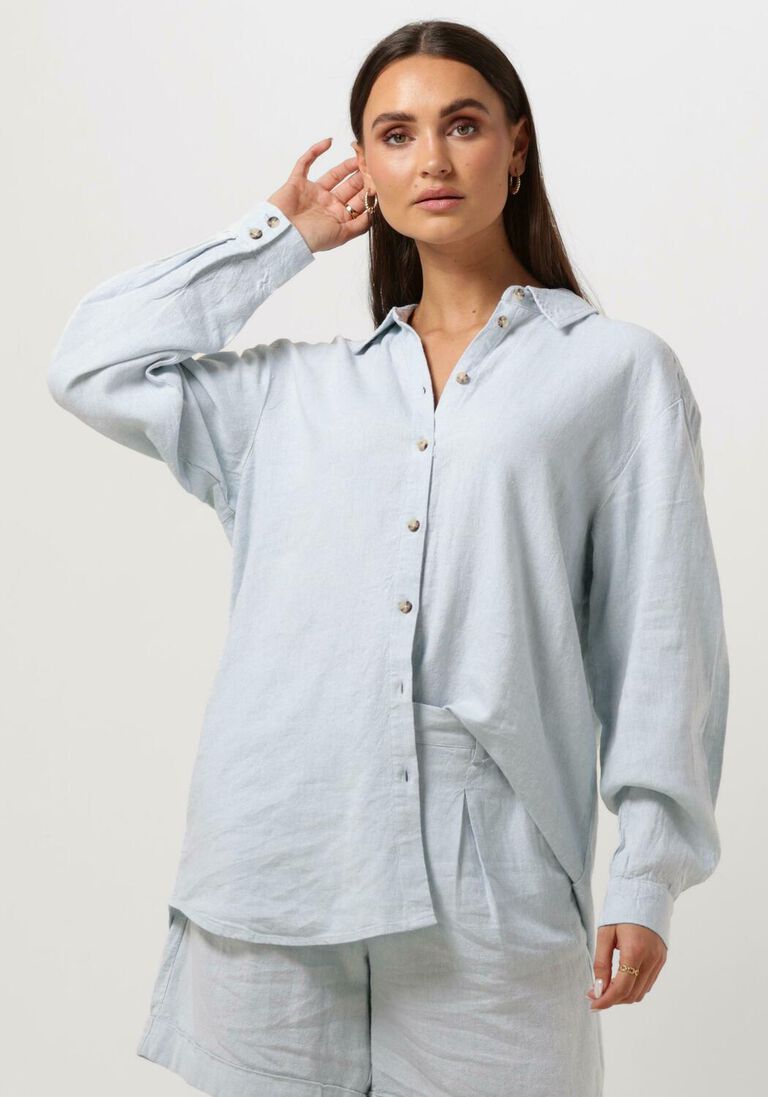 MSCH COPENHAGEN lichtblauwe msch copenhagen blouse mschkarima ginia shirt
