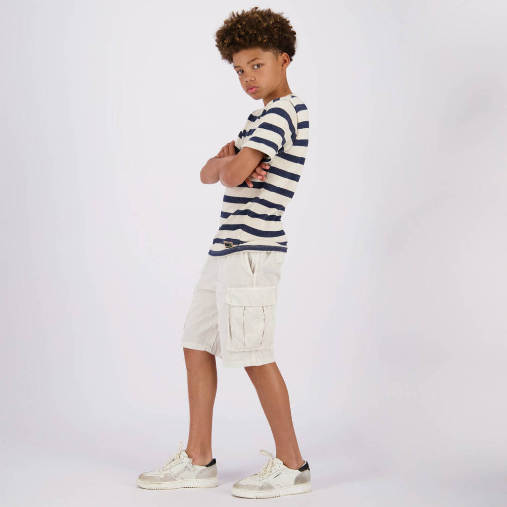 Vingino cargo short Ribs ecru