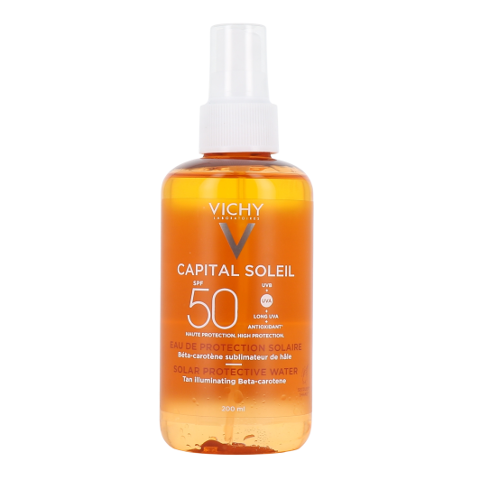 Eau solaire hâle sublimé Vichy Capital Soleil - Stimule le bronzage