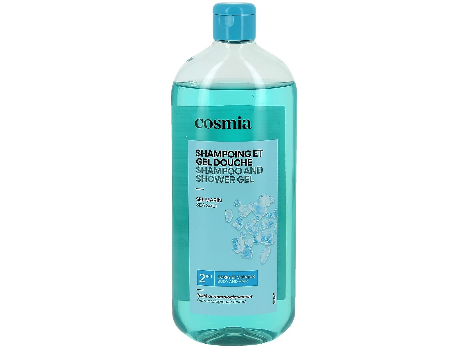 GEL BANHO COSMIA 2EM1 SAL MARINHO 750ML