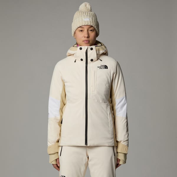 Veste de ski THE NORTH FACE W LENADO JKT WHITE DUNE/GRAVEL/KHAKI STONE