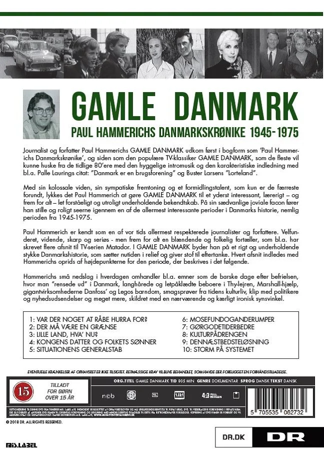 Gamle Danmark 1945 - 1975 - DVD